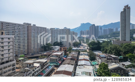 July 26 2025 Urban Neighborhood with Buildings and Market Stalls July 26 2025 Urban Neighborhood with Buildings and Market Stalls 128985834