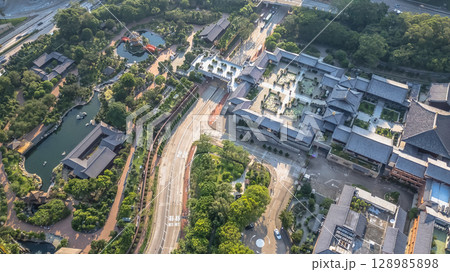 July 26 2025 Chi Lin Nunnery Tranquil Wooden Temple Complex 128985898