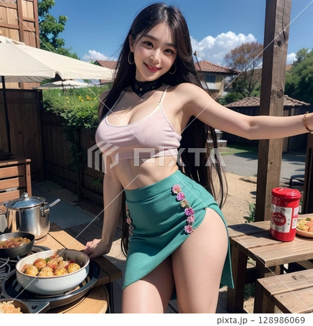 ご馳走山盛り　 128986069