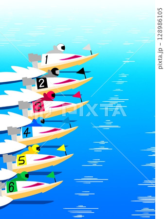 競艇のレース 128986105