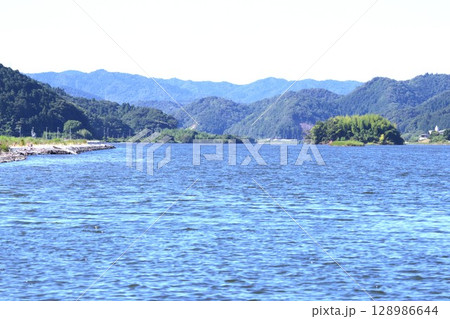 夏の由良川 夏の由良川 128986644