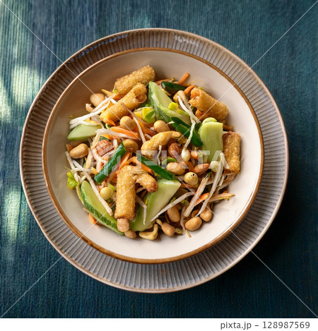 angy Rojak Traditional Fruit Vegetable Salad 128987569