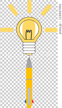 Illustrations that spark ideas 128987992