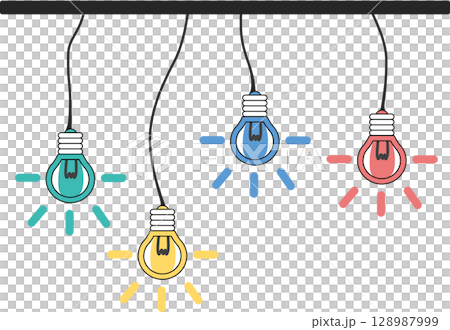 Illustrations that spark ideas 128987999