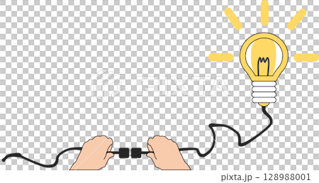 Illustrations that spark ideas 128988001