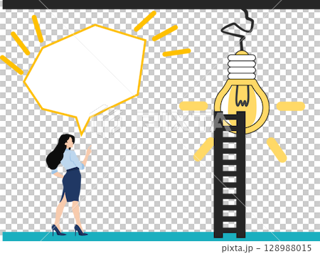 Illustrations that spark ideas 128988015