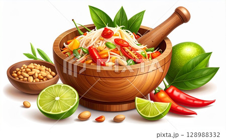ingredients for cooking goulash 128988332