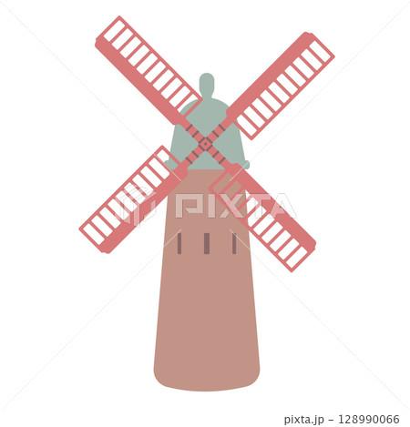 風車のイラスト 風車のイラスト 128990066