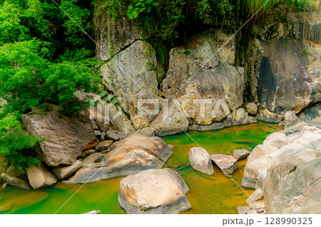 Mountain river. Mountain river. 128990325