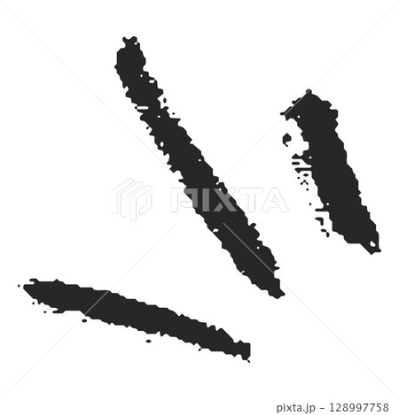 Abstract strokes, children's drawing, hand-drawn, with black charcoal, chalk, marker, brush. Abstract strokes, children's drawing, hand-drawn, with black charcoal, chalk, marker, brush. 128997758
