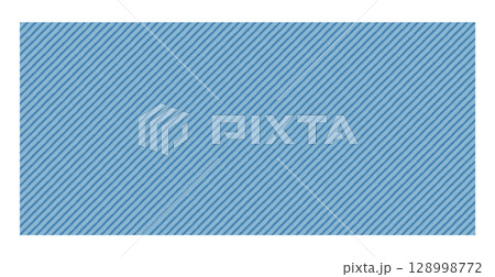 Light ski blue denim seamless fabric geometric pattern texture background striped vector fashion illustration. Flat 128998772