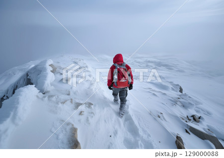 雪山　登山　遭難 129000088