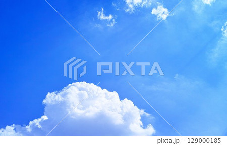 青空と雲イメージ 青空と雲イメージ 129000185