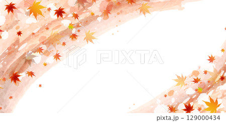 紅葉 もみじ 秋 背景 紅葉 もみじ 秋 背景 129000434