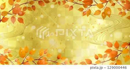 紅葉 もみじ 秋 背景 紅葉 もみじ 秋 背景 129000446