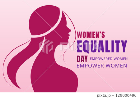 modern women equality day empowerment illustration 129000496