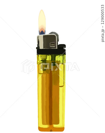 ライター（イエロー）着火 129000533