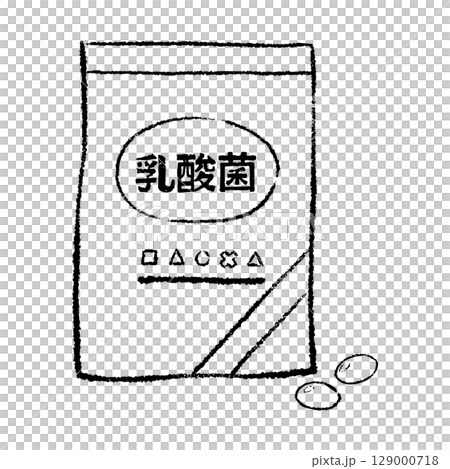 乳酸菌補充劑包裝線圖 乳酸菌補充劑包裝線圖 129000718