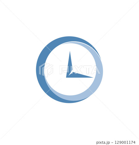 Time icon vector Time icon vector 129001174