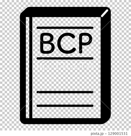 Business continuity plan file icon, BCP, Business Continuity Plan 129001531