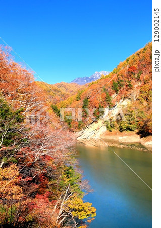 奥裾花ダムの紅葉 奥裾花ダムの紅葉 129002145