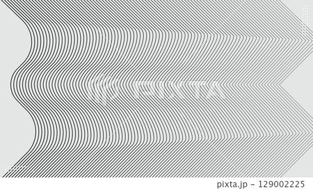 Abstract black wavy zigzag lines optical illusion background. Vector illustration. Abstract black wavy zigzag lines optical illusion background. Vector illustration. 129002225