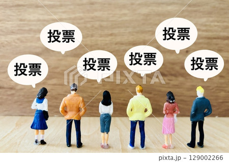 投票する人々 投票する人々 129002266