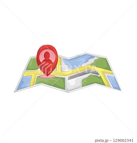 Illustration of User Location  129002341
