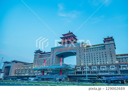 中国 北京の街並み 中国 北京の街並み 129002689