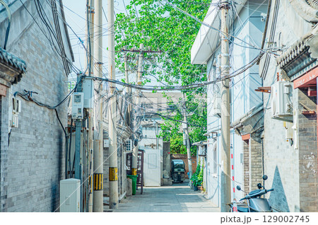 中国 北京の街並み 中国 北京の街並み 129002745