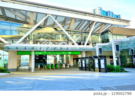 山手線新駅 高輪ゲートウェイ駅改札口 山手線新駅 高輪ゲートウェイ駅改札口 129002796