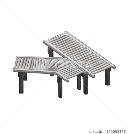 Illustration of Conveyor Illustration of Conveyor 129003128