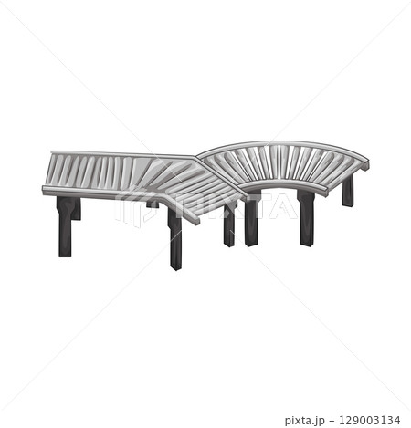 Illustration of Conveyor Illustration of Conveyor 129003134