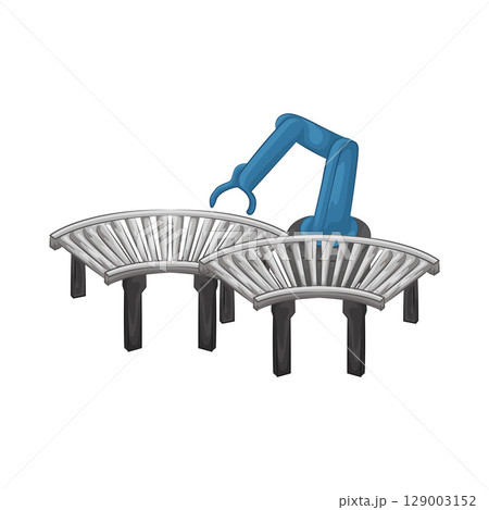 Illustration of Conveyor Illustration of Conveyor 129003152