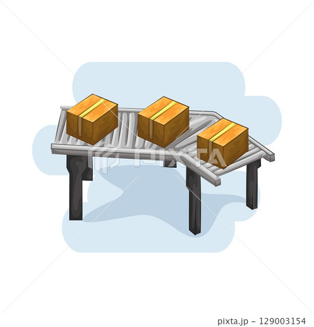 Illustration of Conveyor  129003154