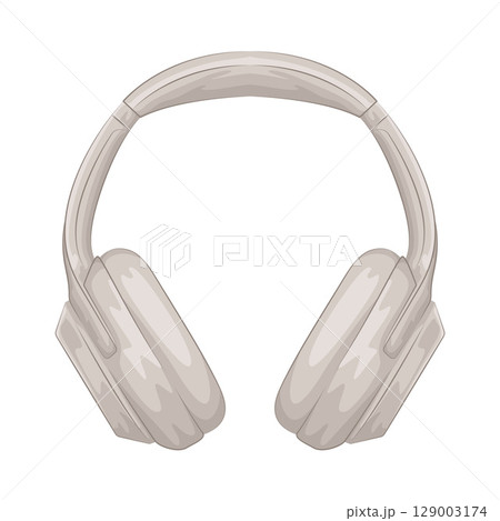 Illustration of Headphone Illustration of Headphone 129003174