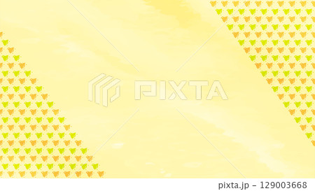 千鳥柄の背景フレームイラスト素材 129003668