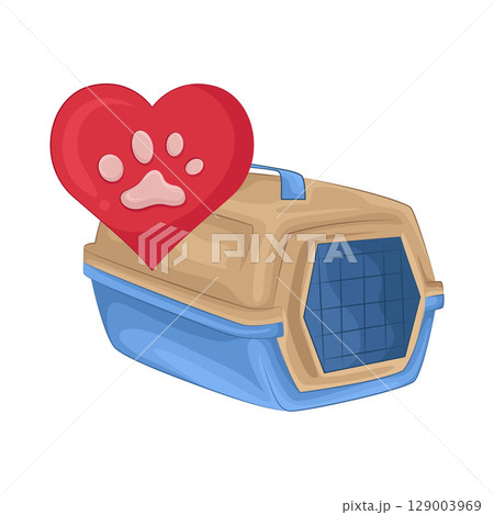 Illustration of Pet Cage 129003969
