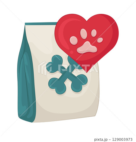 Illustration of Pet Food 129003973