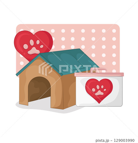 Illustration of Pet House 129003990