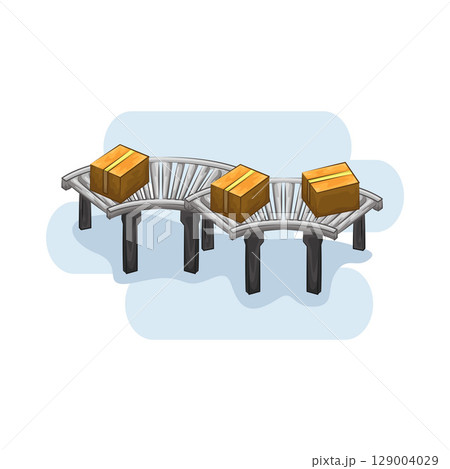Illustration of Conveyor  129004029