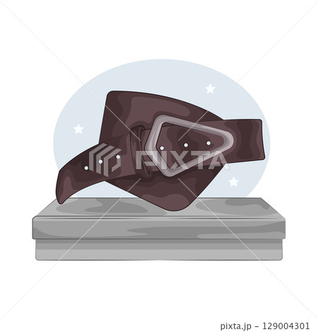 Illustration of Women Belt  129004301