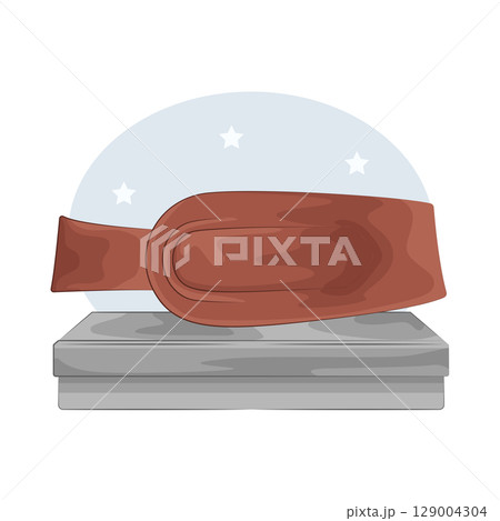 Illustration of Women Belt Illustration of Women Belt 129004304