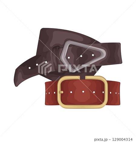 Illustration of Women Belt Illustration of Women Belt 129004314