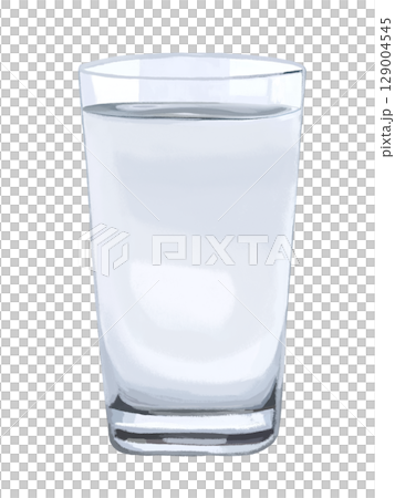 コップの水(9割入り) コップの水(9割入り) 129004545