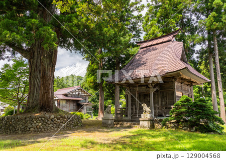 《新潟県》日本の原風景・荻ノ島松尾神社 《新潟県》日本の原風景・荻ノ島松尾神社 129004568