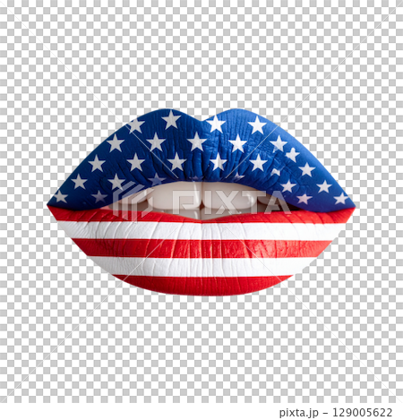 United States national flag, a patriotic symbol with stars and stripes 129005622