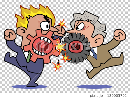 The conversation doesn't go well The conversation doesn't go well 129005792