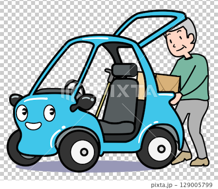 老年人單座車-卸貨 129005799