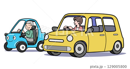 高齢者用一人乗りカー-車両比較 129005800